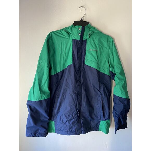 Columbia Omni Tech Unisex Youth SZ XL‎ 18-20 Jacket Rain Windbreaker Sporty Read - Picture 1 of 11